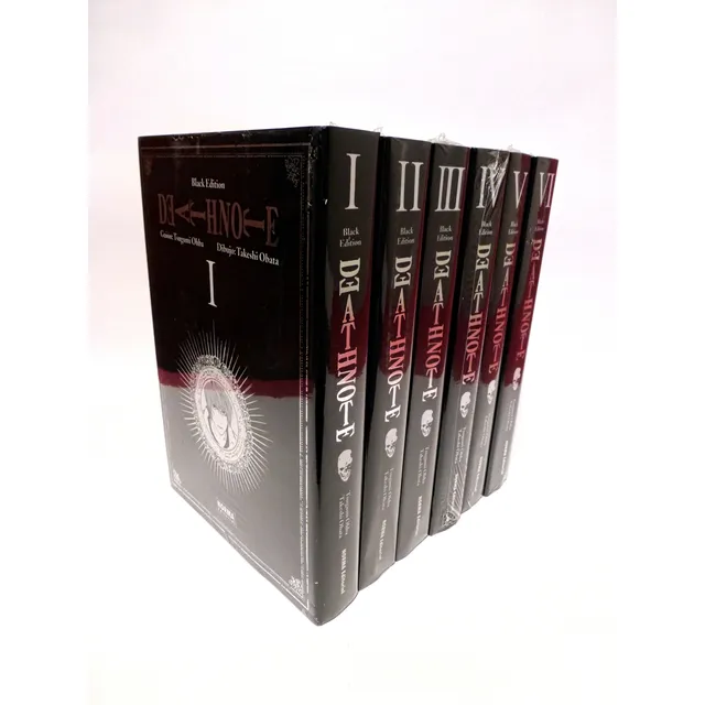 Manga Death Note Colección Completa Black Edition