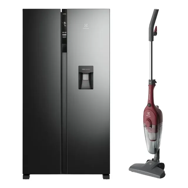 Combo: Refrigeradora Side By Side 514l (ersa53k2hvb) + Stk13