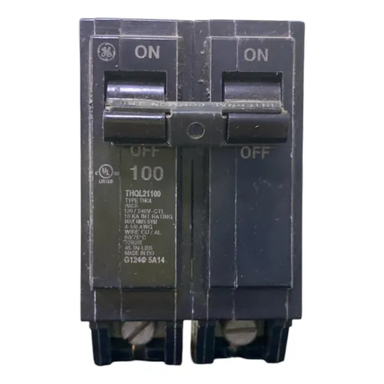 Breaker Hqp 2x100 Empotrable General Electric