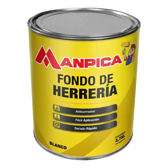 Fondo Para Herreria 2 En 1 Blanco Brillante