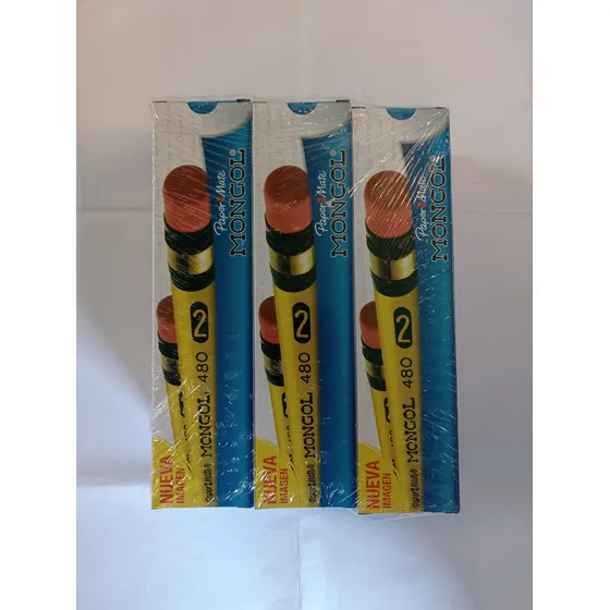 Lapiz Mongol Amarillo Original(3 Cajas)