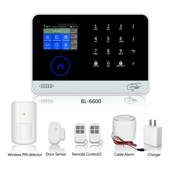 Sistema De Alarma Inteligente 3g/4g Wifi Inalambrica Bl6600