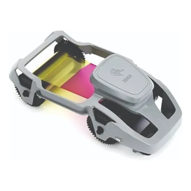Cinta Ribbon Zebra 800300-360la Ymckok Para Zc300 200 Imgs