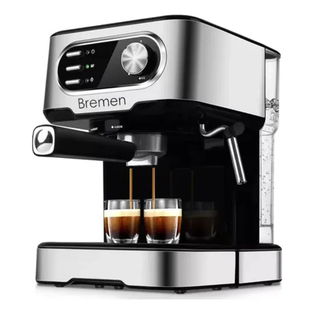 Cafetera De Espresso Bremen 15 Bares De Presión