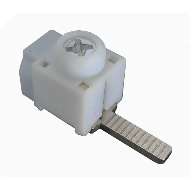 Conector Genérico 25mm Saída Frontal - 10 Un