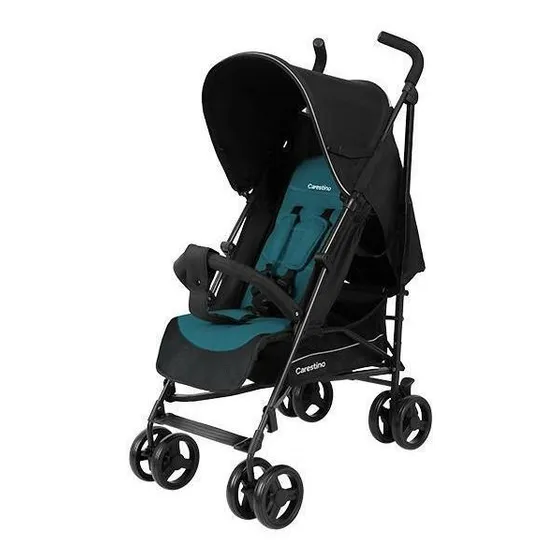Coche Paragüitas Carestino Bastón Capri esmeralda con chasis color negro