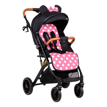 Coche Paseo Walky Min Pink