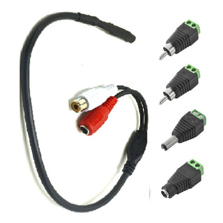 Micrófono Ambiental Para Cctv Con Accesorios, Micrófono Dvr Micrófono Ambiental Para Cctv Con Accesorios, Micrófono Dvr