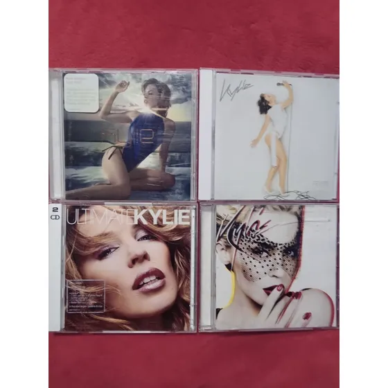 Combo Promocional 4 Cd's Kylie Minogue Importados De Época 