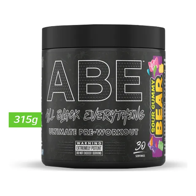 Pre-entreno Abe 315 Gr. | 30 Servicios Sabor Sour Gummy Bear