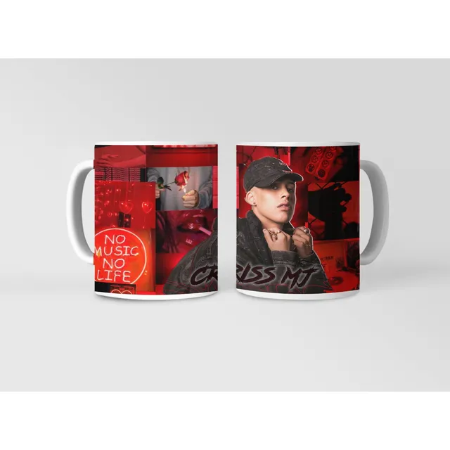 Taza Cris Mj - Para Fans De Música Urbana