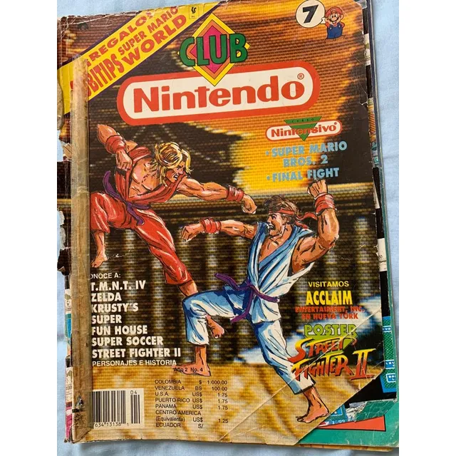 Revista Club Nintendo 7 De Coleccion Vintage Negociable