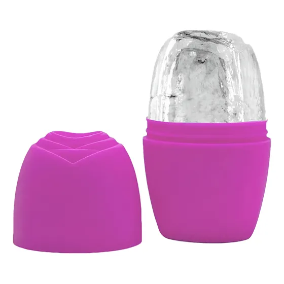 Envase Para Hielo Facial, Rodillo Para Masajes Facial