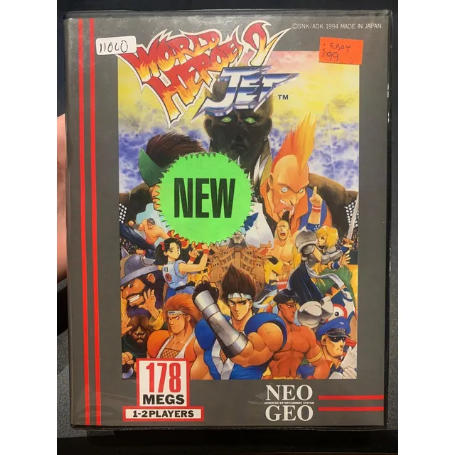 World Heroes 2 Jet Neo Geo Aes
