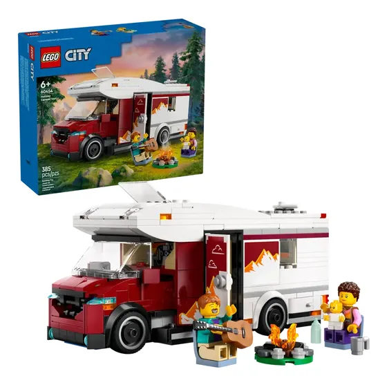 Lego City - Autocaravana Aventurera De Vacaciones (60454)