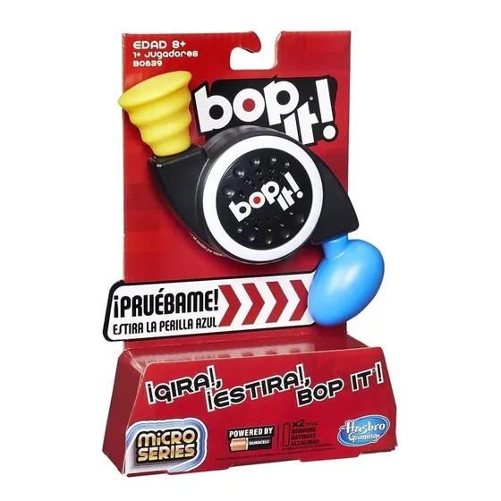 Bop It Micro  Juego De Memoria Y Movimiento Hasbro