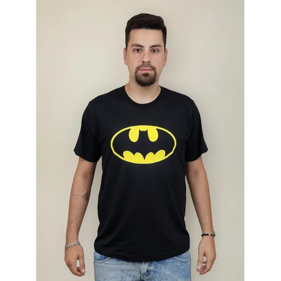 Camisa/camiseta Masculina Batman Super Herói Filme Nerd Geek