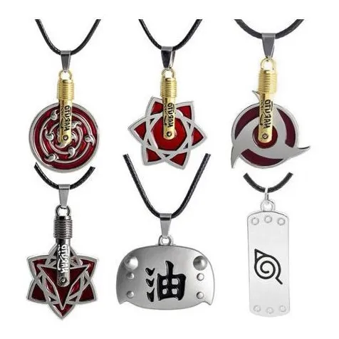 Collar Naruto Akatsuki Anime Serpiente Sasuke Cosplay Kakasi