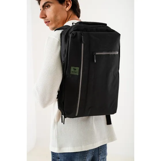 Mochila District Baltimore Reforzada Doble Compartimento
