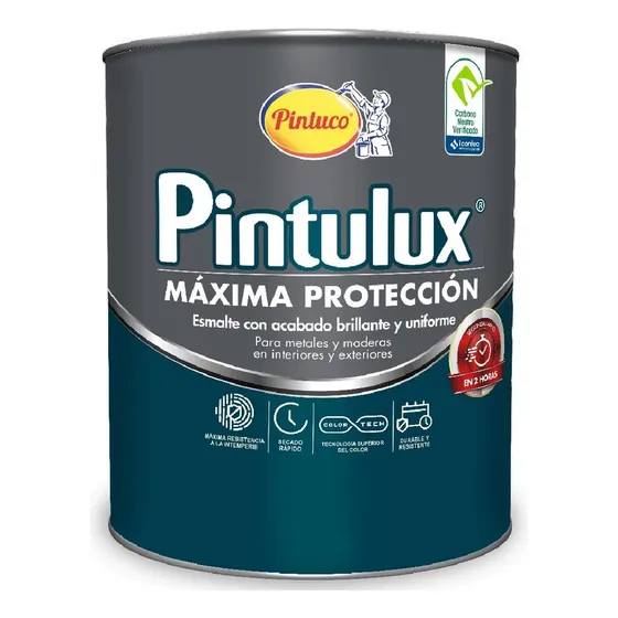Pintura Esmalte Pintulux Mp Naranja 20 1/4 Gal Pintuco