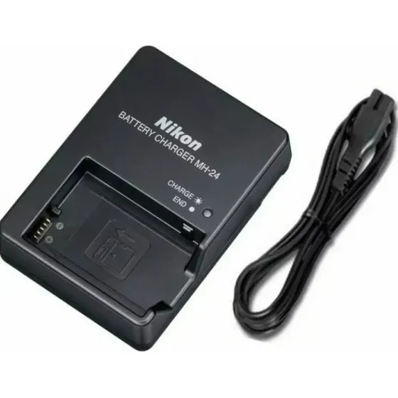 Nikon Mh-24 Cargador Baterías 1 Unidad Negro