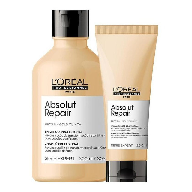 Kit L'oréal Pro Absolut Repair Gold Quinoa - Sh+cond Kit L'oréal Pro Absolut Repair Gold Quinoa - Sh+cond