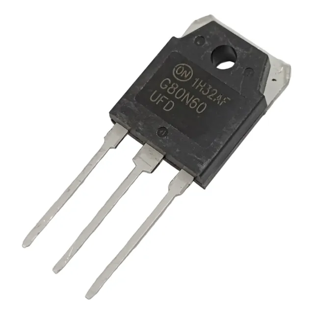 Transistor De Potencia Igbt Fgh80n60 600v 80a (4 Piezas)