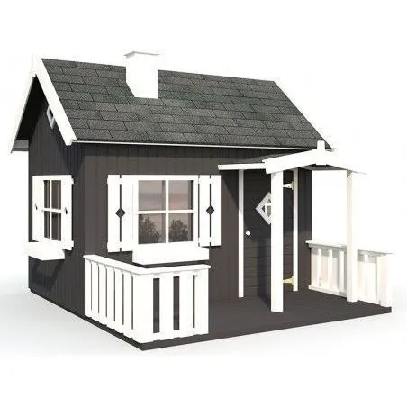 Casita De Juego. Casa De Muñeca. Parque En Madera. Juguete