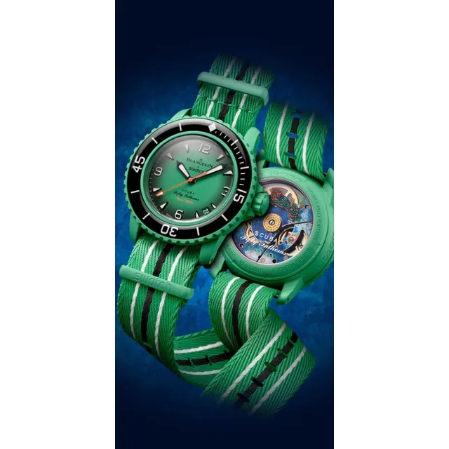 Reloj Blacpain Swatch Scuba Fifty Fathoms