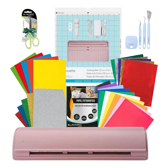 Kit Papelería Full Cameo 5 Rosada