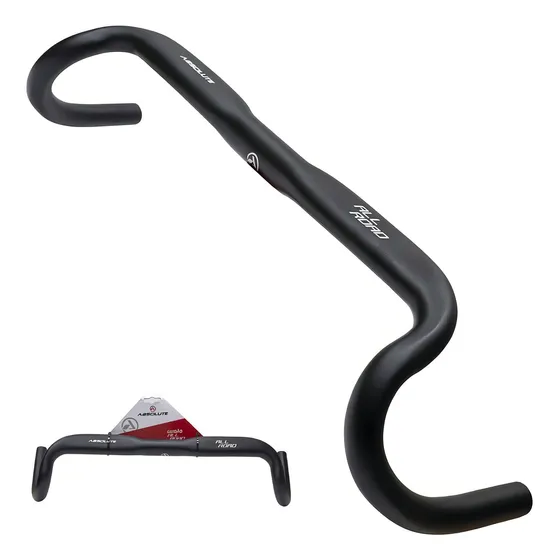 Guidão Speed Bicicleta Gravel Absolute 31.8x440mm 25º Flare