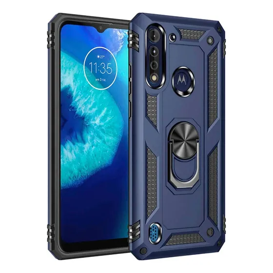 Funda Anillo Moto G8 Plus O G8 Play Uso Rudo Antigolpes