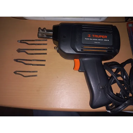 Cautín Tipo Pistola 150w - 230w Truper.