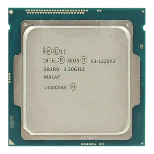 Original Procesador Xeon E3-1226v3 4 Núcleos Y 8 Hilos 3.3