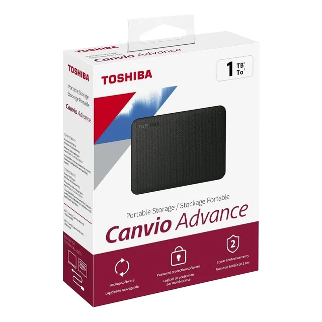 Disco Duro Toshiba Canvio Advanced Usb 3.2 Externo 1 Tb