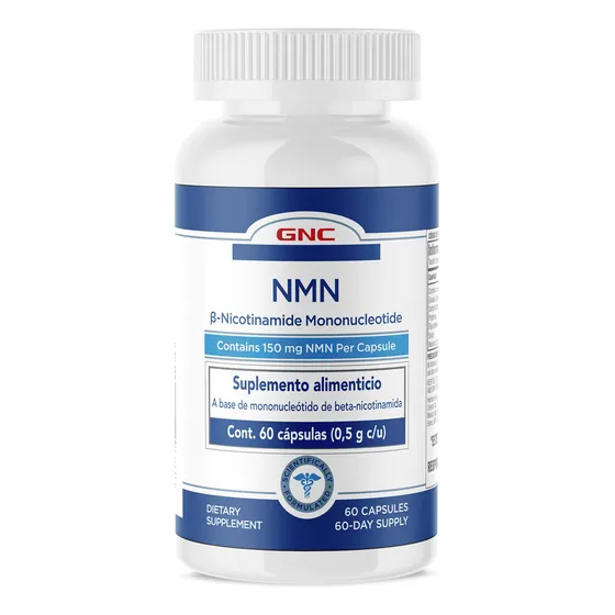 Nmn Mononucleótido De Nicotinamida Gnc 60 Caps