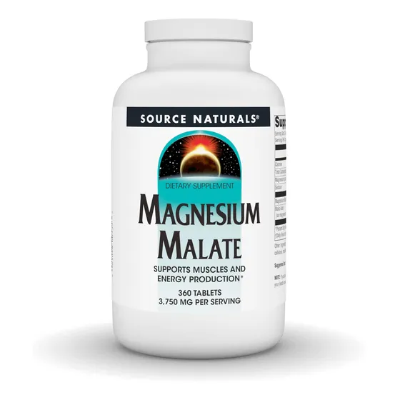 Malato De Magnesio De Source Naturals, 3750 Mg Por Porción, 