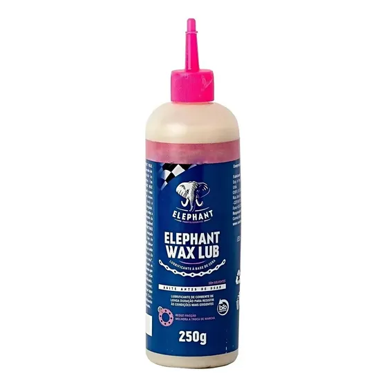 Lubrificante Cera Elephant Wax Lub 250g Corrente Bike Mtb