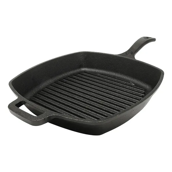 Sartén Westinghouse De Hierro Forjado Grill Color Negro