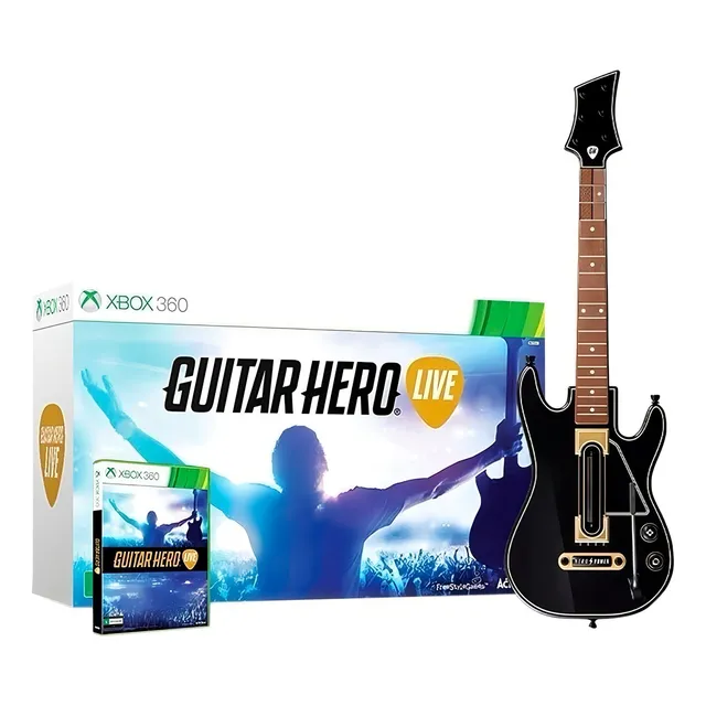Guitar Hero Live Guitar Bundle Xbox 360 Físico