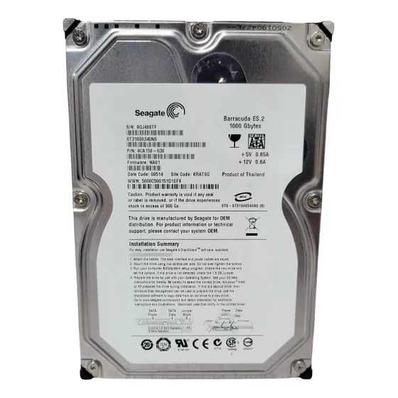 Disco Duro Seagate Barracuda 1tb 7200rpm 3.5 Sata3