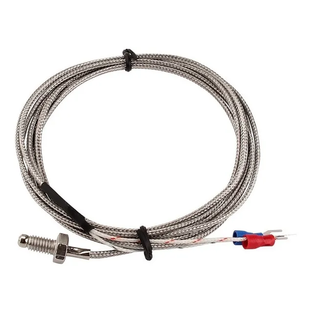 Sensor De Temperatura Termopar Tipo E 0 A 400°c 5 Metros Nfe