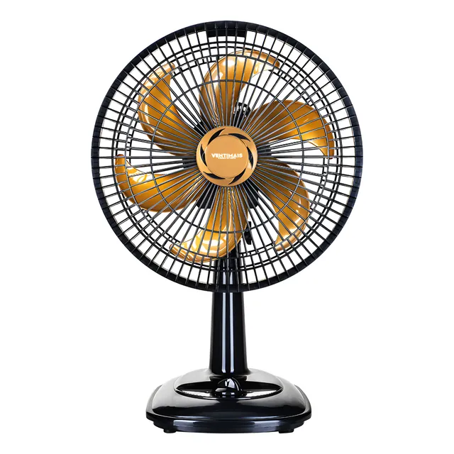 Ventilador De Mesa 30cm Turbo Preto/bronze Ventimais