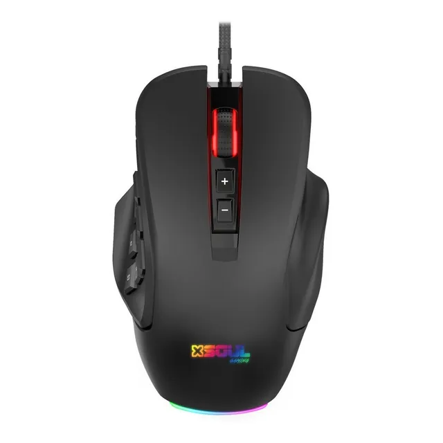 Mouse gamer de juego Soul XM1100 negro