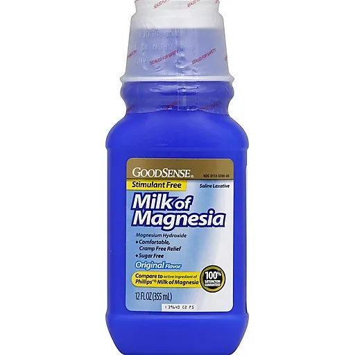 Leche De Magnesia Original Goodsense 355ml Laxante Salino