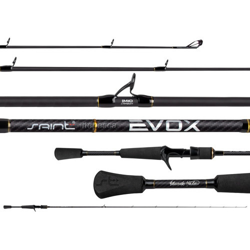 Vara Para Carretilha Evox 5-12lbs 1,72m 1 Parte - Saint Plus Vara Para Carretilha Evox 5-12lbs 1,72m 1 Parte - Saint Plus