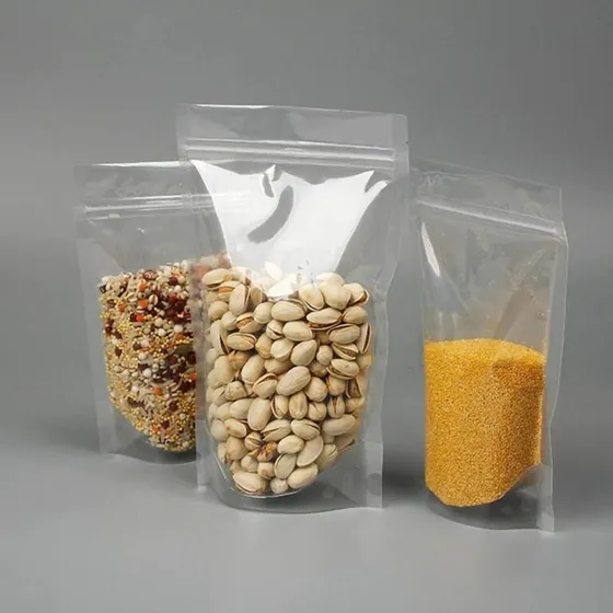 Bolsas Doypack Transparentes Con Ventana