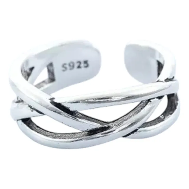 Hermosos Anillos De Plata Esterlina 925 | Ajustables
