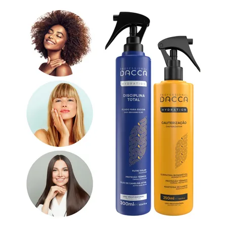 Protetor Térmico Capilar Profissional Fluído Para Escova