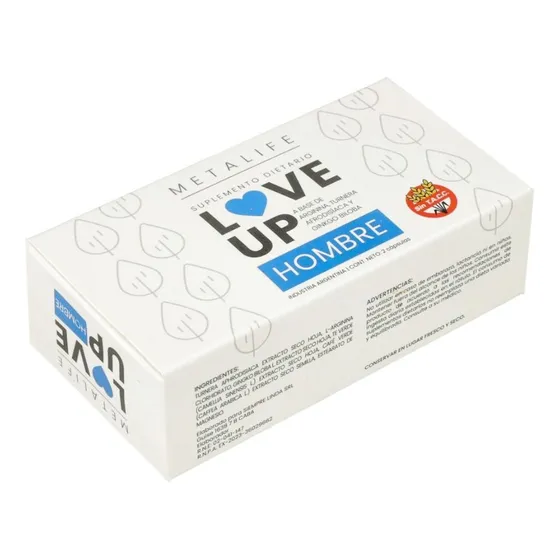 Suplemento Love Up Vigorizante Masculino Potenciador Sabor Sin sabor